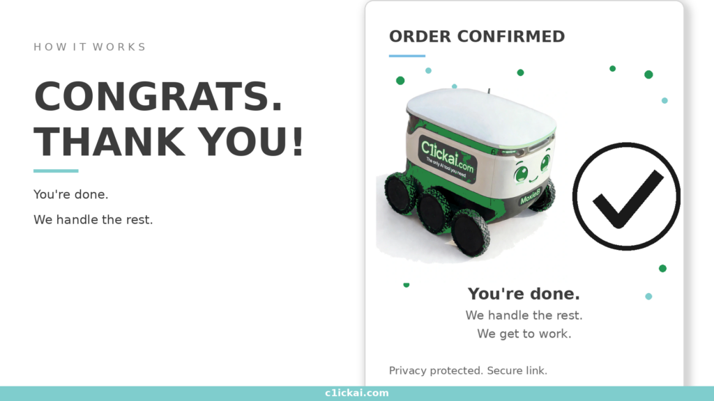 Congrats. Thank you!
